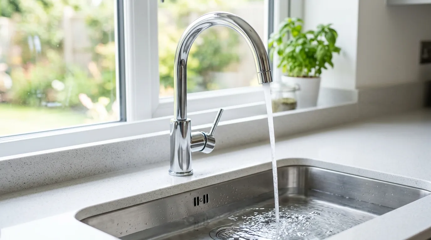 Local Plumbing Master Pros same day plumber fixing a faucet in Rock Falls, WI